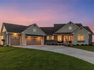 Stunning Custom Home with Open and Light-Filled Layout