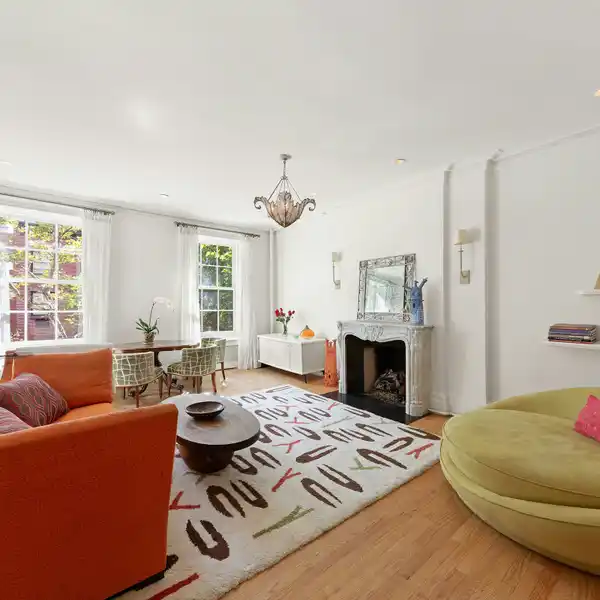 HISTORIC GREENWICH VILLAGE TOWNHOUSE WITH PRIVATE TERRACE