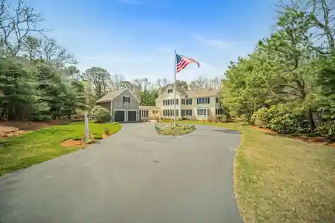 Classic Colonial Providing Privacy and Elegance