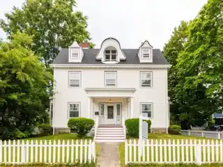 Majestic Center Entrance Colonial
