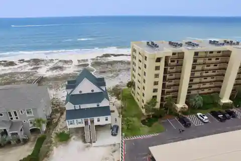 Stunning Coastal Duplex on Private Beach