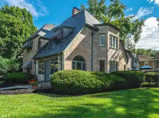 Iconic Home with Striking Limestone Exterior