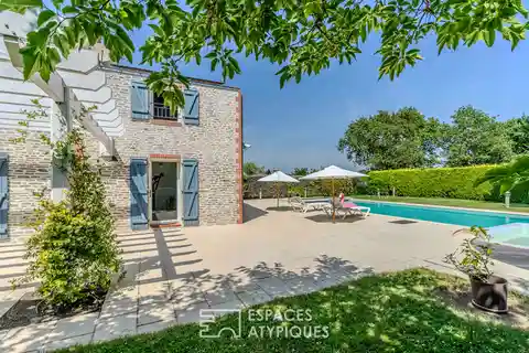 Private Estate with Pool Near Pornic Beaches