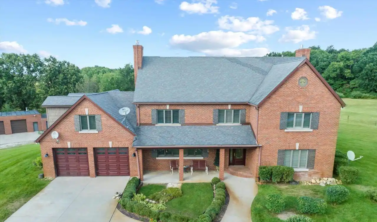 All-brick Home on over 50 Acres