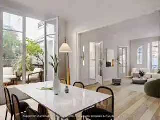 Four-story Residence on a Private Street