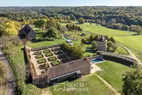Luxury Property Featuring Medieval Charm and Pools