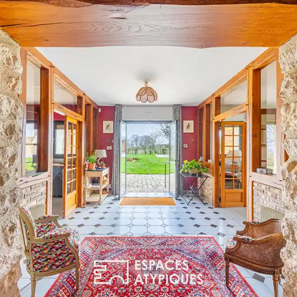 UNIQUE CHALET-STYLE HOME NEAR NORMANDY SEASIDE