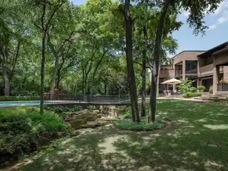 Contemporary Retreat with Designer Touches and Lush Landscaping