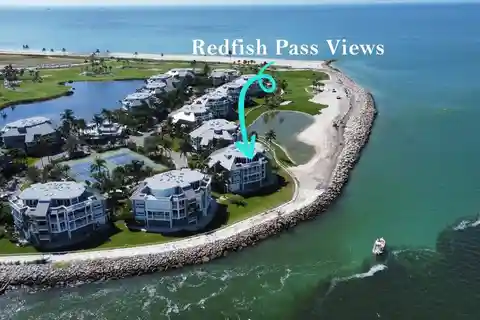 Stunning Red Fish Pass Water Views