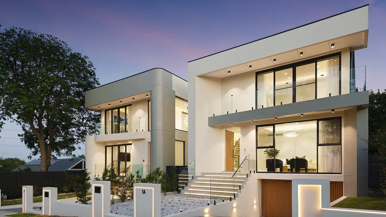 Sleek New Tri-level Semi-detached Duplex