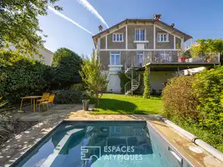 Elegant 1930s Villa with Private Garden Oasis