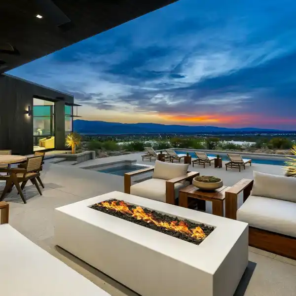 ARCHITECTURAL GEM IN DESERT PALISADES