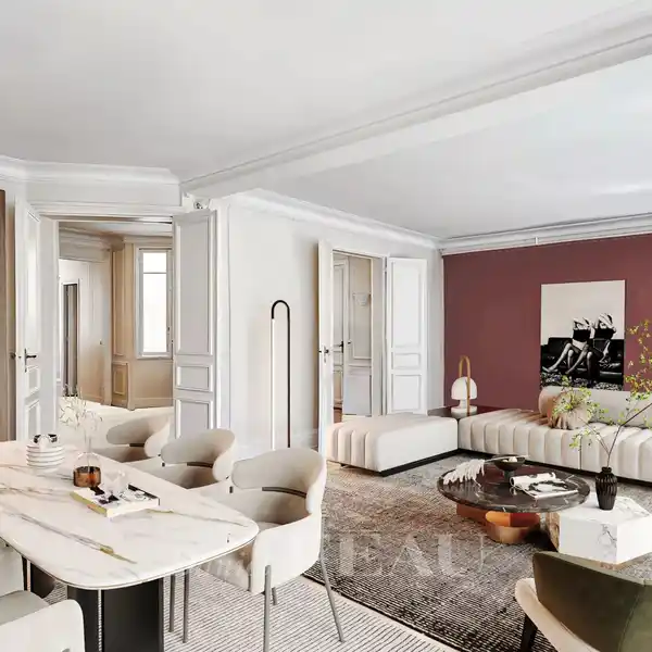 LIGHT-FILLED APARTMENT IN AN ELEGANT HAUSSMANNIAN BUILDING
