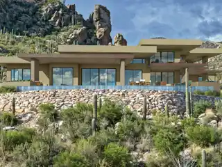 Stunning Modern Masterpiece in Gated Paradise Canyon