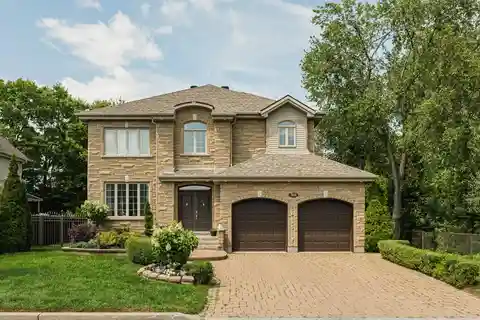 Contemporary Home in a Lush Setting