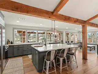 Waterfront Entertainer’s Dream with Covered Porch