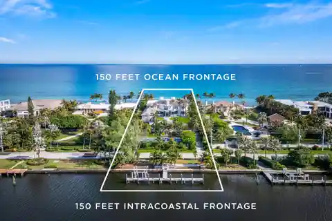Incredible Property in the Manalapan Ocean to Lake Section