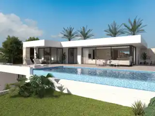 Nice Modern Villa with Open Sea and Montgó Views