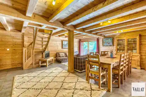 Charming Chalet with Stunning Ski Slope Views