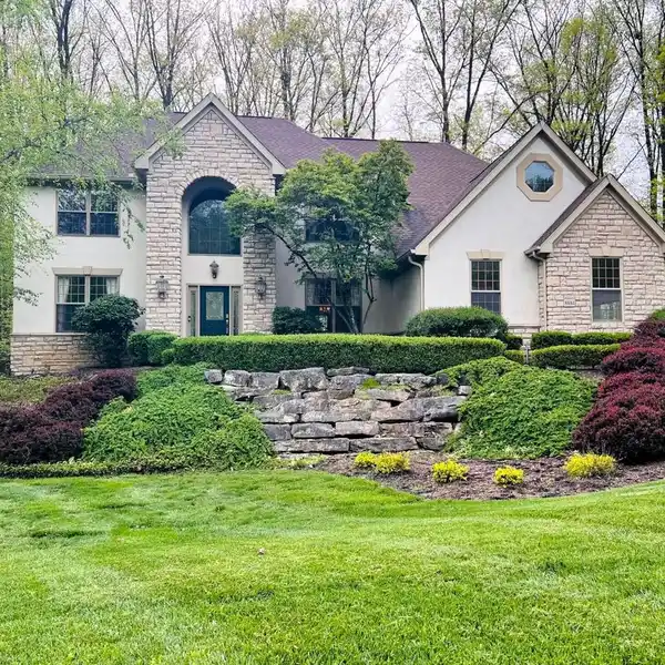 REFINED LIVING ON A WOODED ACRE