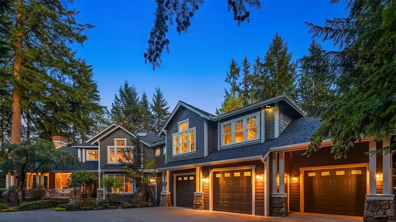 Elegant Craftsman Home in a Secluded Setting