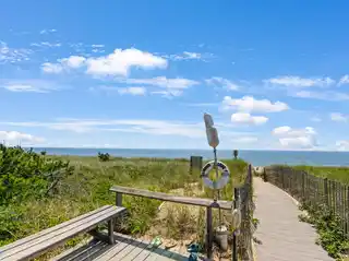 Lovely Beach House Tucked into a Dune