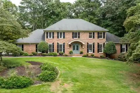 Exquisite All-Brick Masterpiece in Prestigious Rivergate