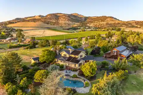 Custom Farmhouse-Style Home on 34 Acres