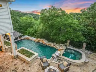Resort-style Living in Desirable Barton Hills