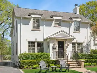 Picturesque Center-Entry Colonial Home