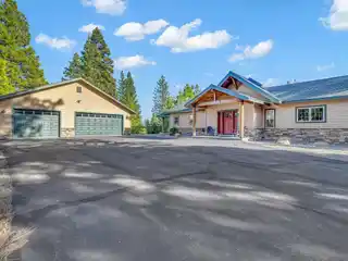 Refined Mountain Living on Two Level Acres