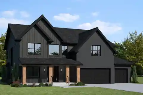 Modern Open-Concept Home with Gourmet Kitchen