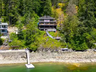 Waterfront Home Overlooking Deep Bay