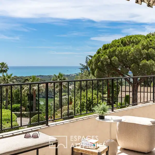 REDESIGNED APARTMENT IN THE PRESTIGIOUS HAUTS DE VAUGRENIER AREA