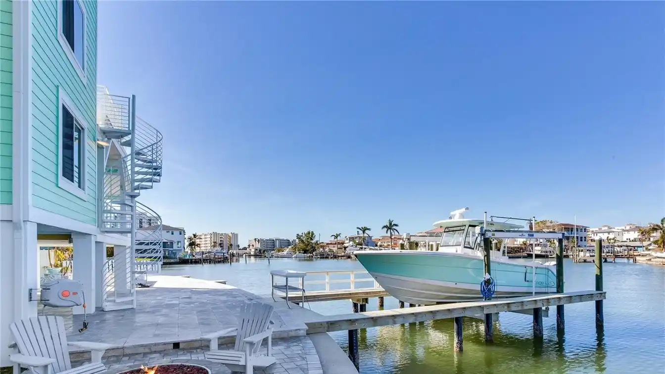 Elevated Waterfront Home