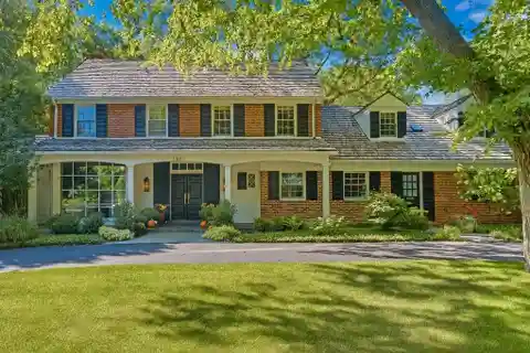 Storybook Cape Cod Set on Enchanting Apple Tree Road
