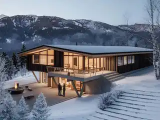 Elegant Mountain-View Home with Custom Craftsmanship