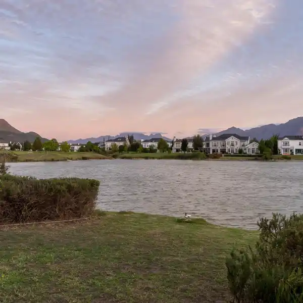 WATER’S EDGE HOME WITH MOUNTAIN VIEWS