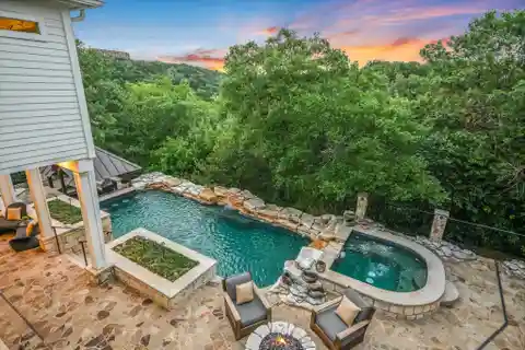 Resort-style Living in Desirable Barton Hills