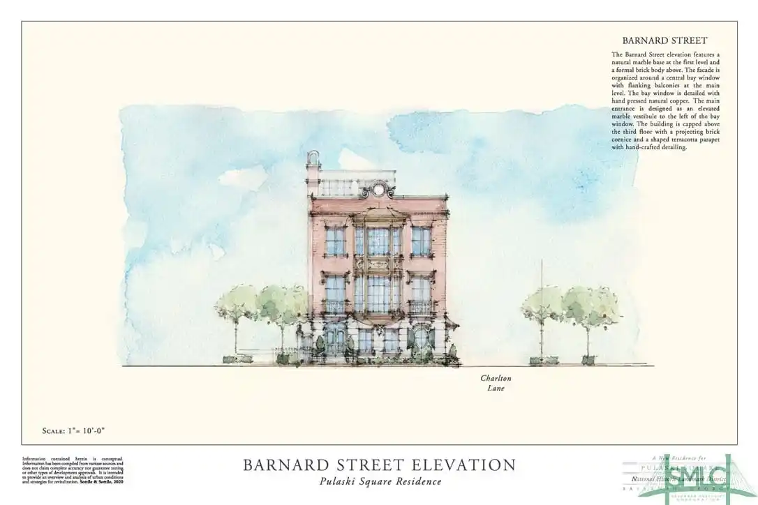 Custom Design a Mansion on Pulaski Square