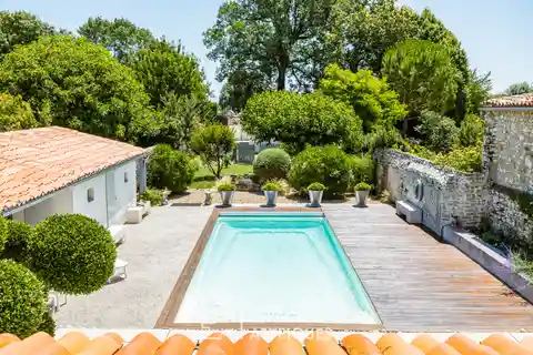 Authentic Stone Home with Lush Gardens