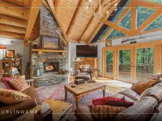 Classic Log Cabin on 2.28 Private Acres
