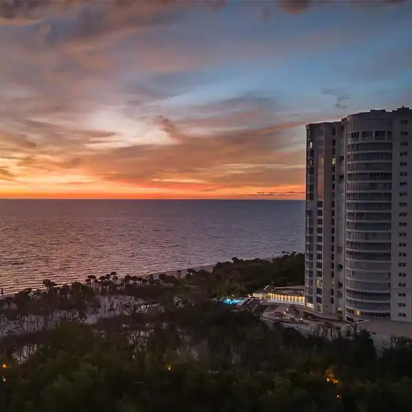 TRANSFORMED BEACHFRONT UNIT IN BAY COLONY