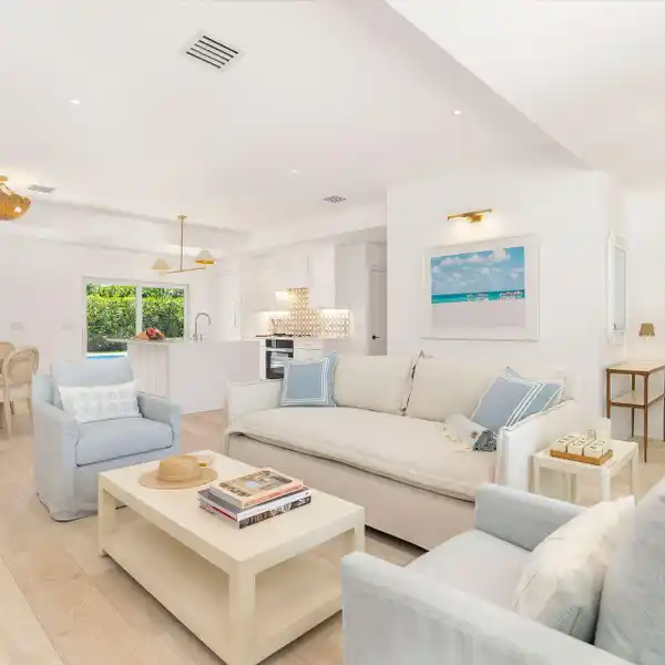 COMPLETELY RENOVATED AND ENLARGED CIRCA 1958 COTTAGE