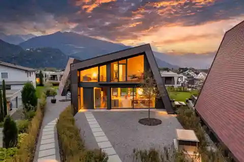 Nature-Inspired Modernism with Mountain Serenity