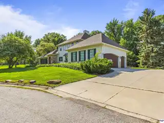 Stylish Transitional One and a Half Story Home