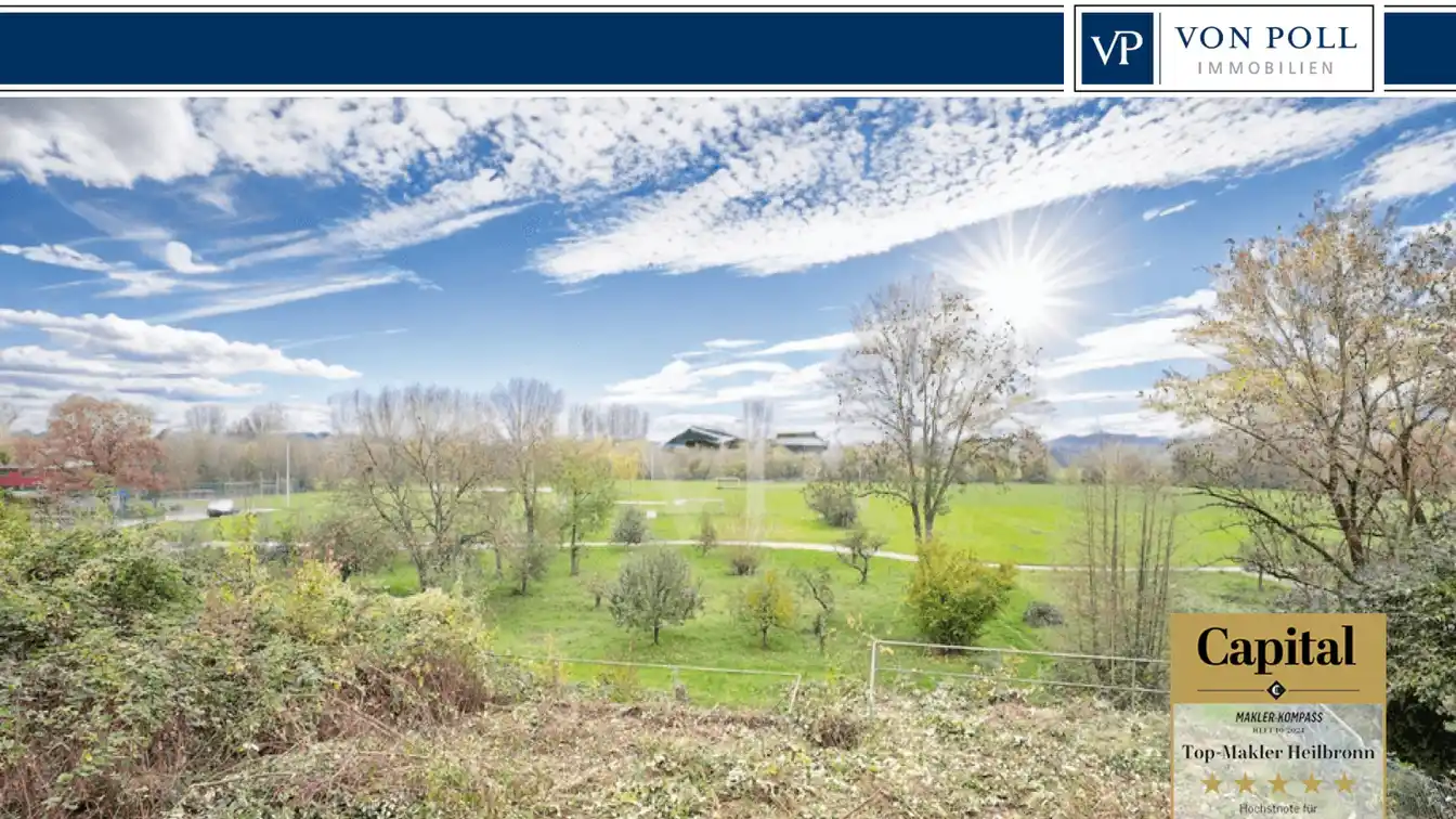 Building Plot in Untereisesheim - Field Edge Location with Neckar View