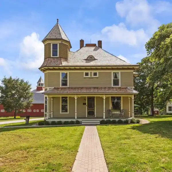 BEAUTIFULLY PRESERVED 1895 FARMHOUSE ON NEARLY SEVEN ACRES