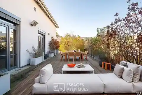 Unique  Industrial Loft-Style Townhouse