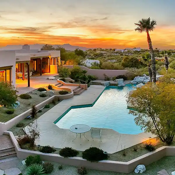 EXCEPTIONAL SOUTHWESTERN-STYLE HOME